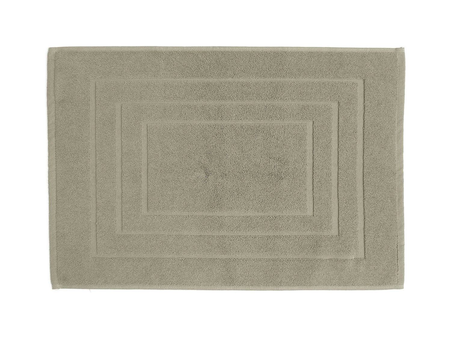 Tapis de bain coton 1000g/m2 NAÏA 60x40 cm vert Romarin