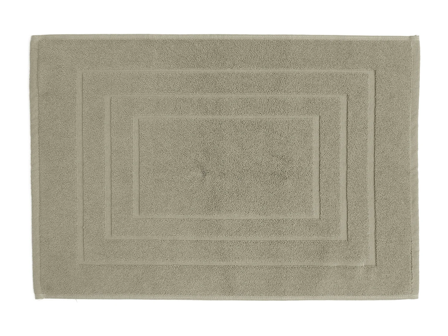 Tapis de bain coton 1000g/m2 collection NAÏA 60x40 cm vert Romarin