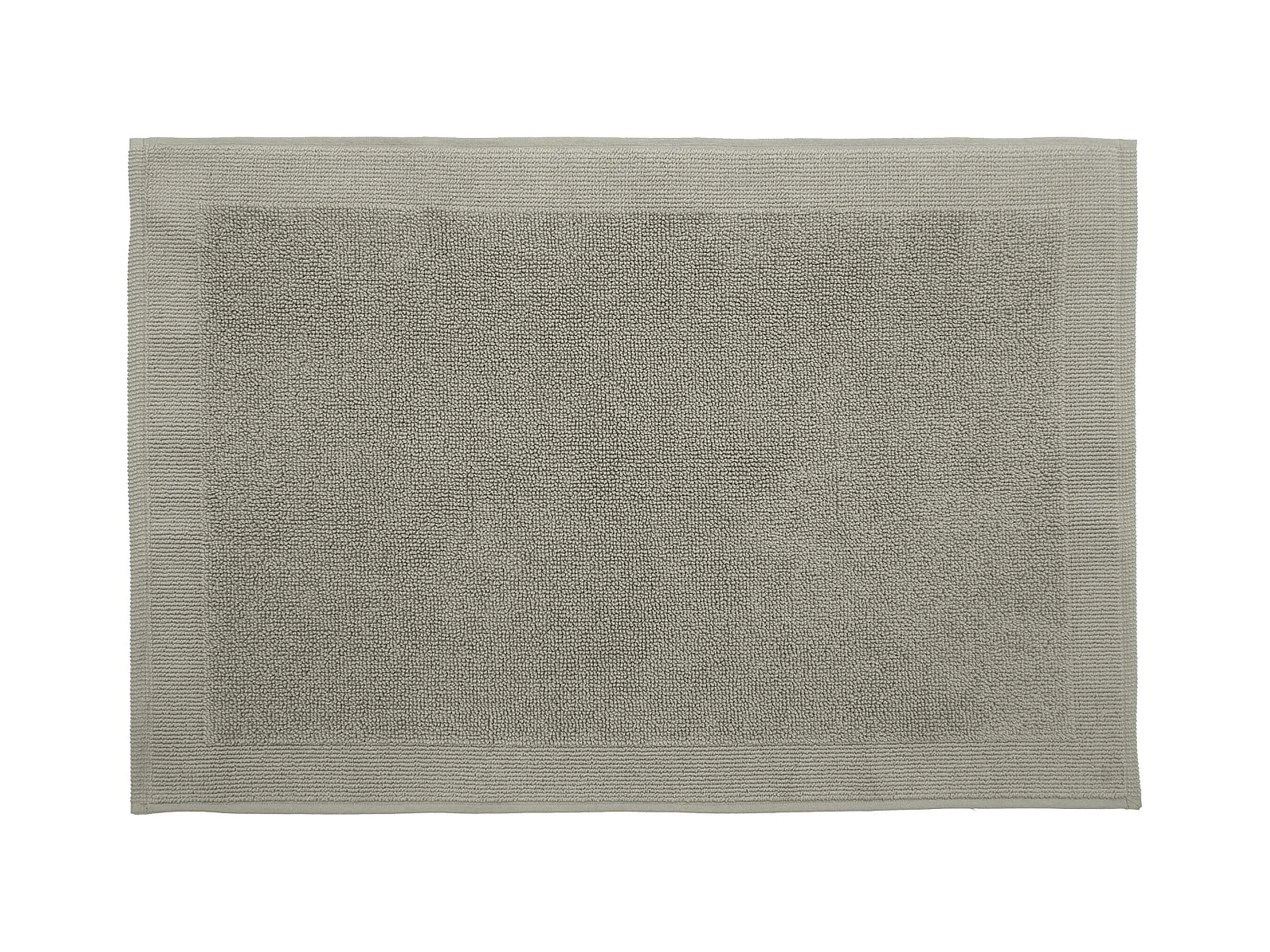 Tapis de bain 1350 g/m² 50x70 cm BAMAKO coton vert Laurier