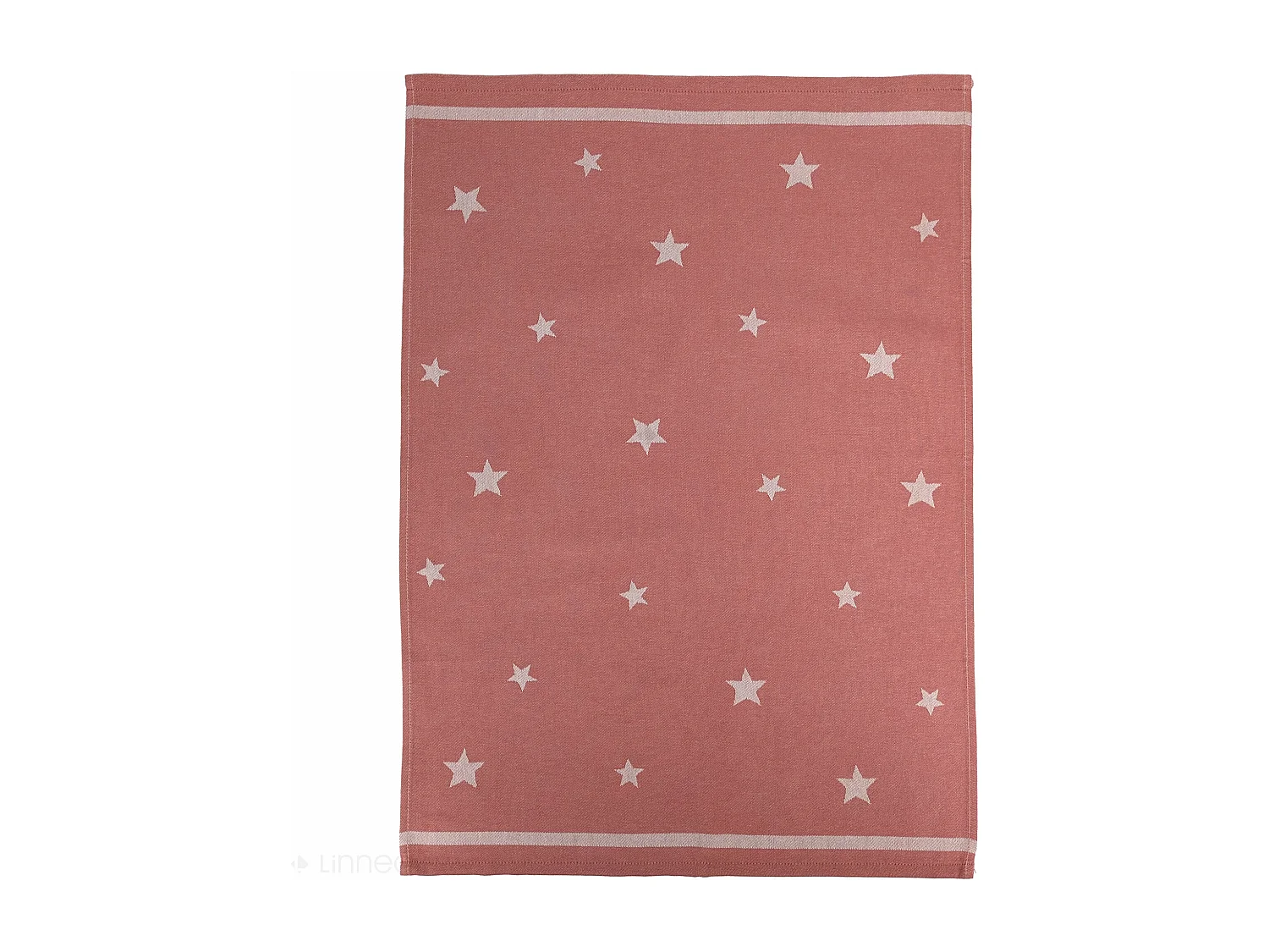 Lot de 2 torchons de cuisine 50x70 cm NOVA 100% Coton brique