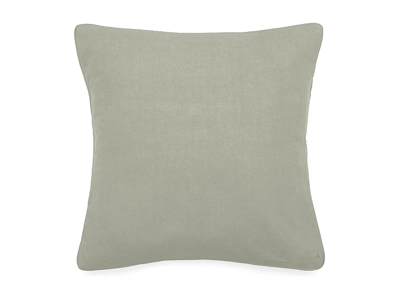 Housse de coussin 45x45 cm 50% lin et 50% coton collection OPERA DECO mousse