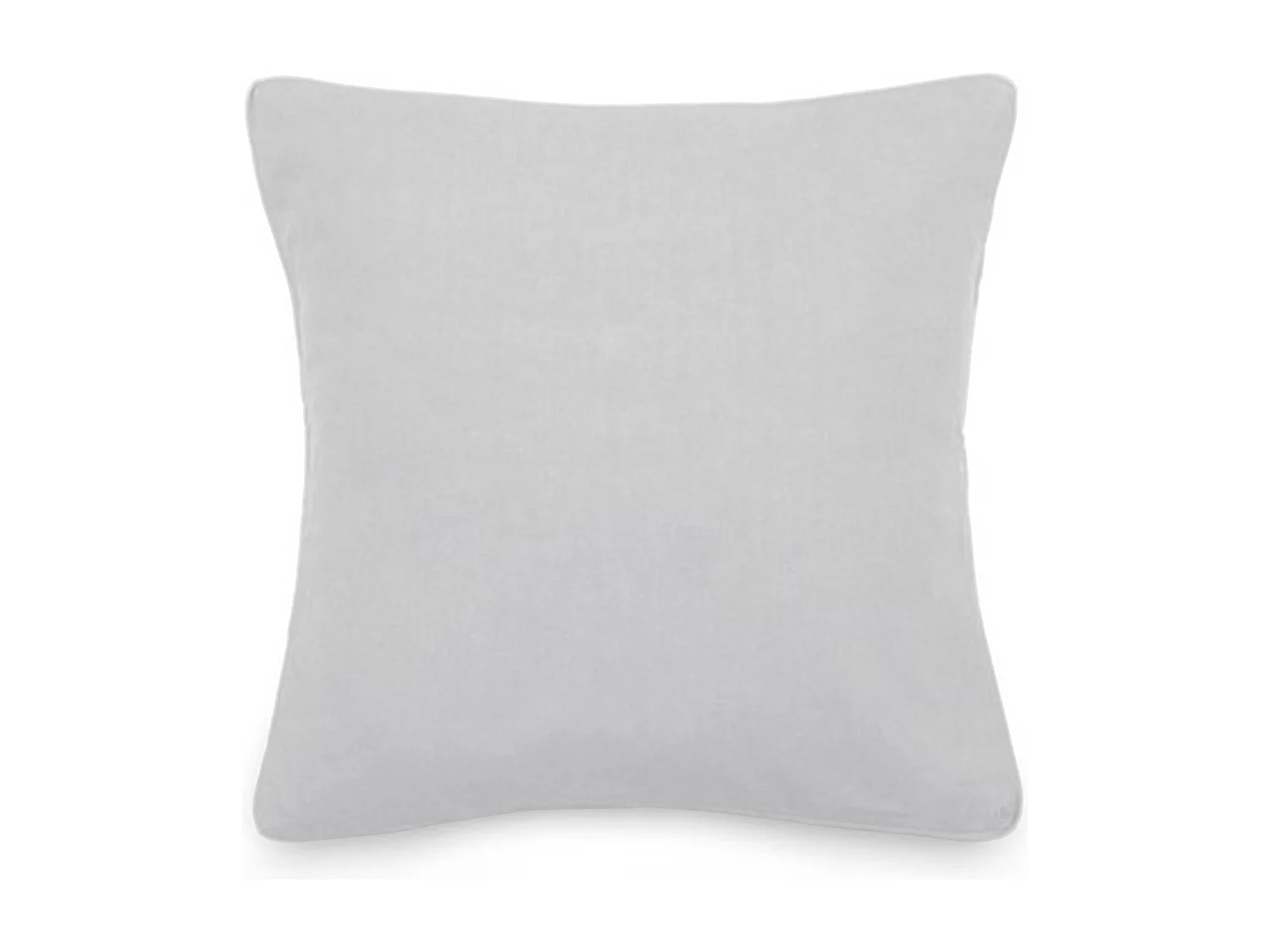 Housse de coussin 45x45 cm 50% lin et 50% coton collection OPERA DECO neige