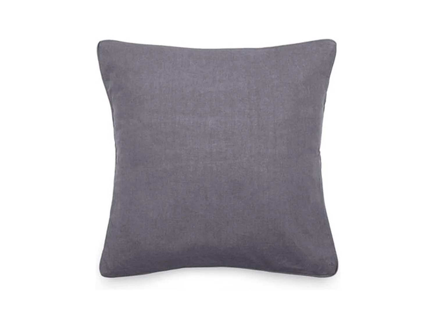 Housse de coussin 45x45 cm 50% lin et 50% coton collection OPERA DECO brume