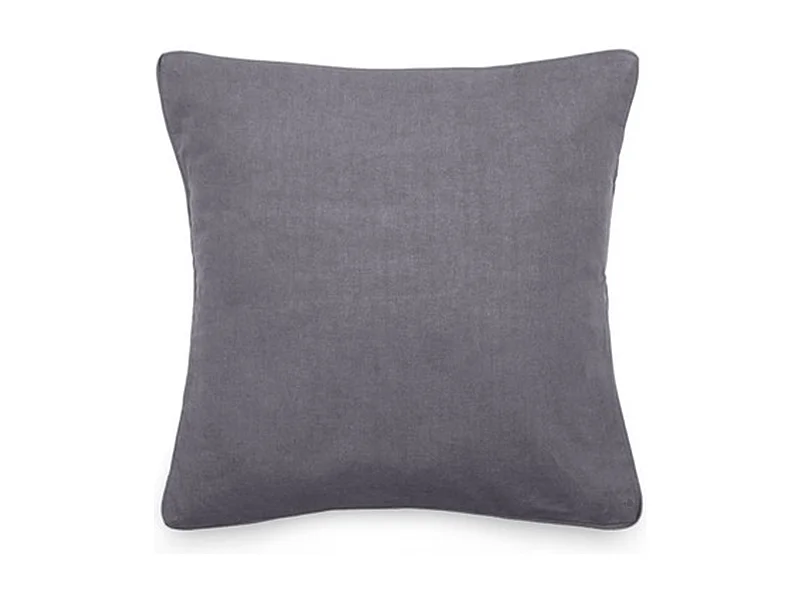 Housse de coussin 45x45 cm 50% lin et 50% coton collection OPERA DECO brume