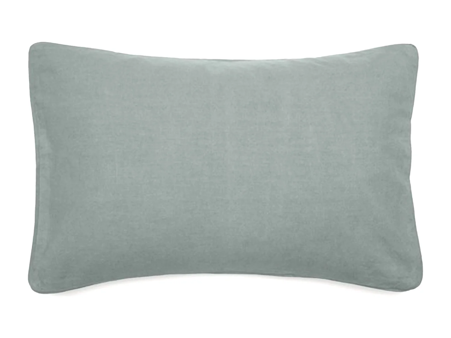 Housse de coussin 40x60 cm 50% lin et 50% coton collection OPERA DECO lichen