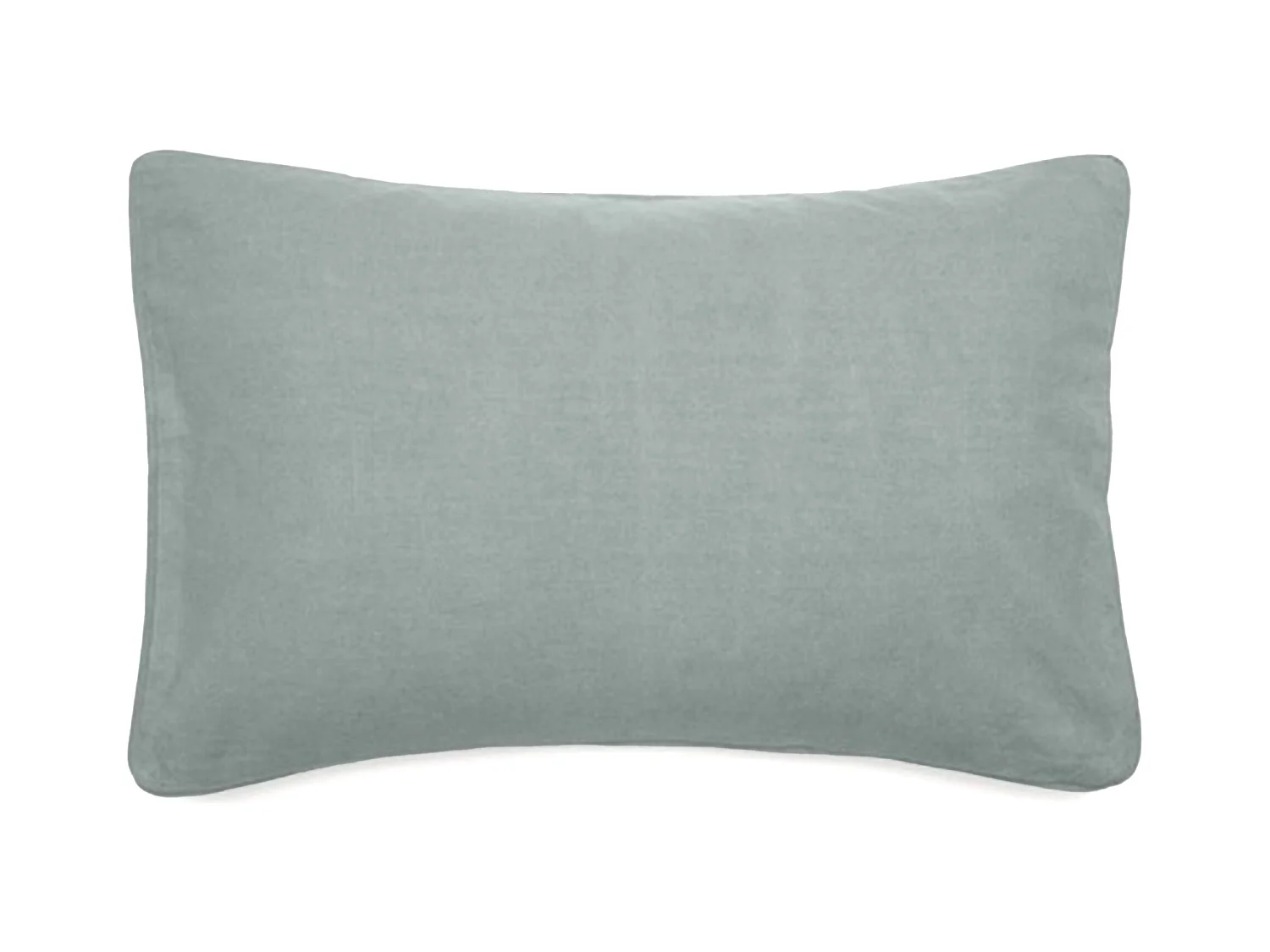 Housse de coussin 40x60 cm 50% lin et 50% coton collection OPERA DECO lichen
