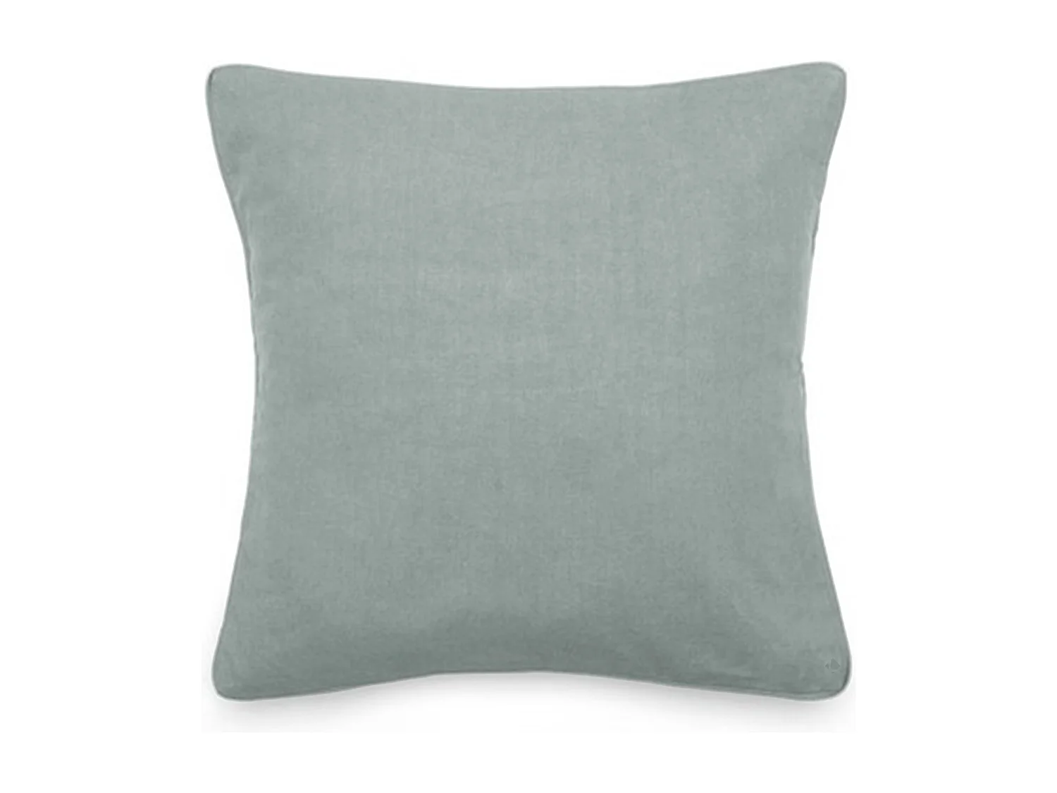 Housse de coussin 45x45 cm 50% lin et 50% coton collection OPERA DECO lichen