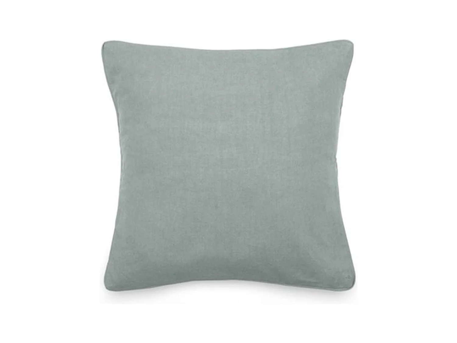 Housse de coussin 45x45 cm 50% lin et 50% coton collection OPERA DECO lichen
