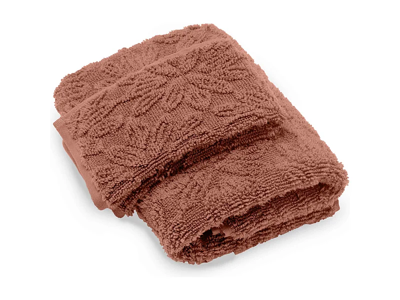 Drap de douche 420 g/m² 70x130 cm BAMAKO micro-coton orange Terre