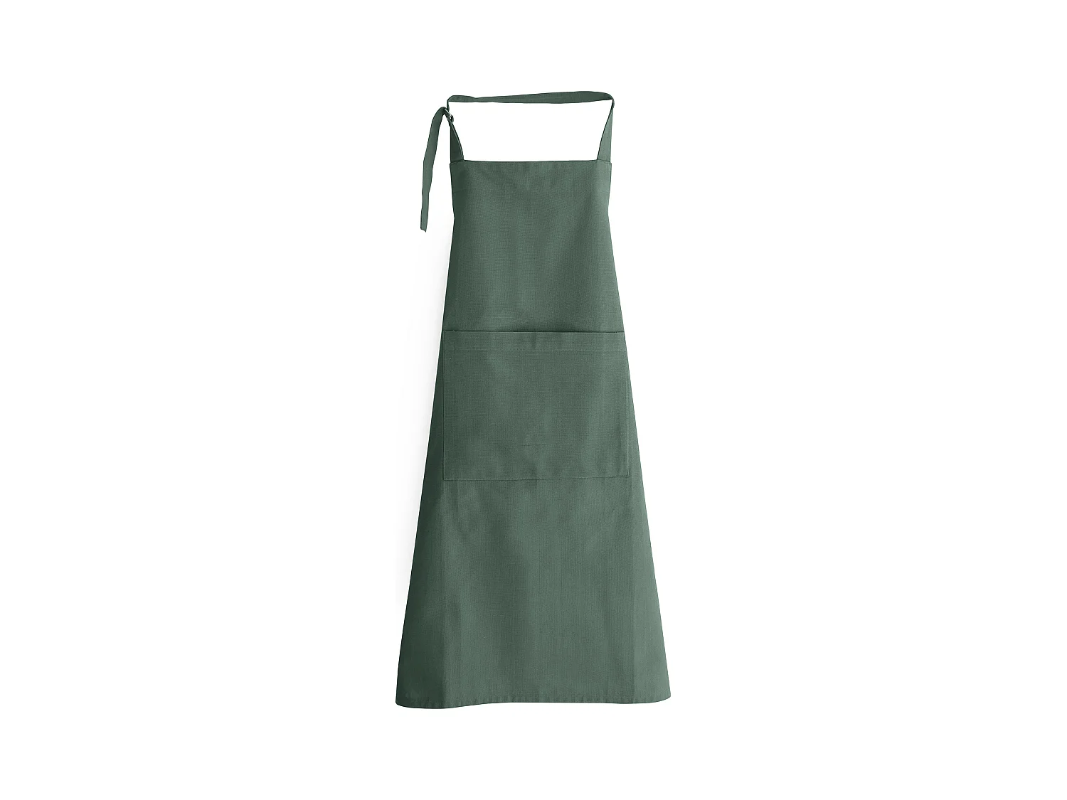 Tablier de cuisine coton 70x90cm collection YUCO vert mousse
