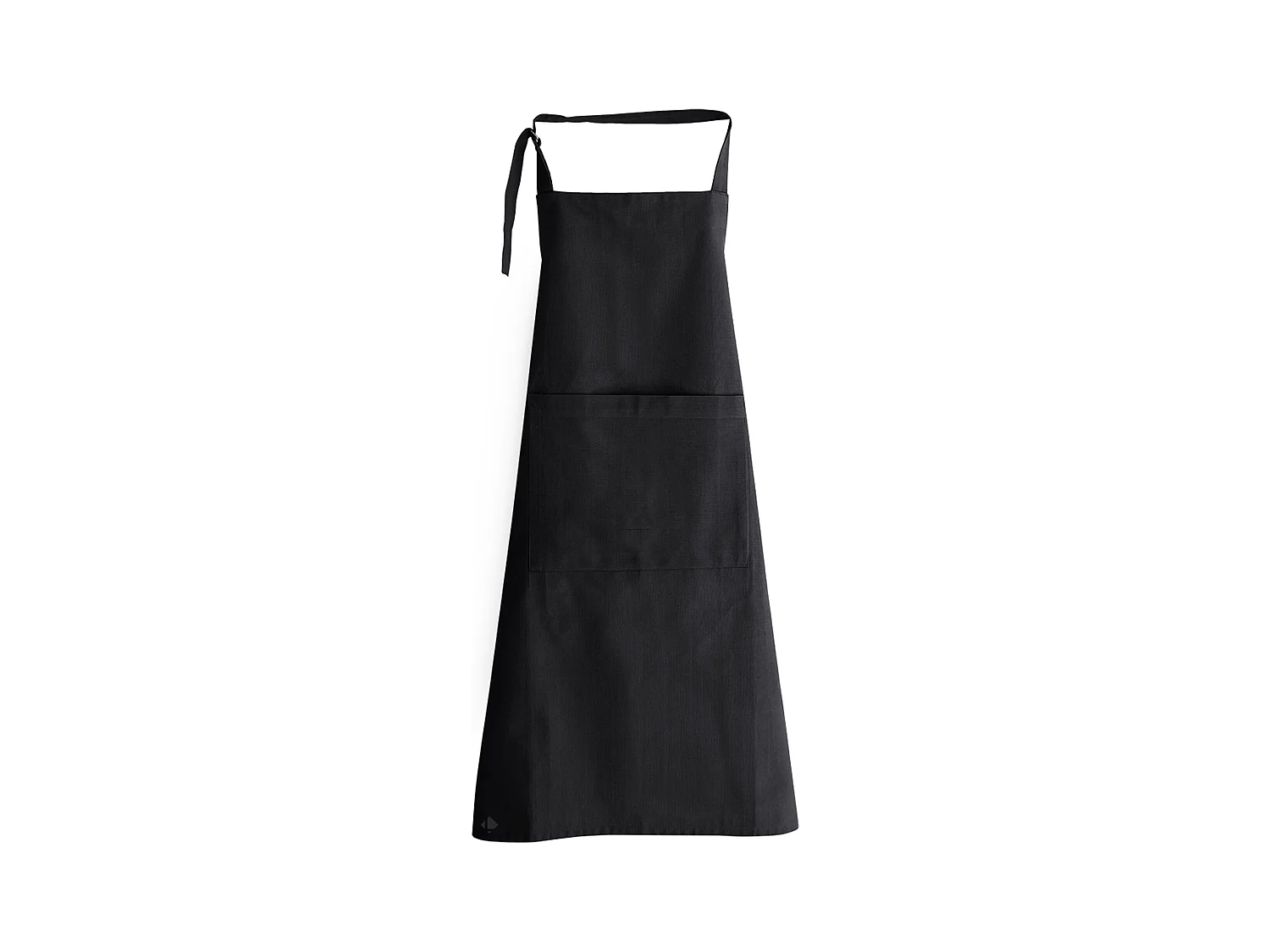 Tablier de cuisine coton 70x90cm collection YUCO noir basalte