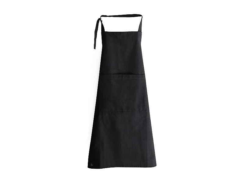 Tablier de cuisine coton 70x90cm collection YUCO noir basalte