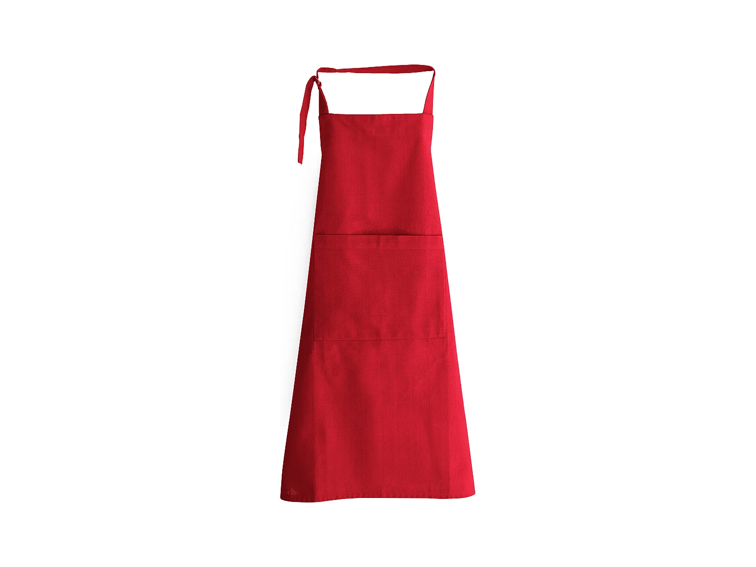 Tablier de cuisine coton 70x90cm collection YUCO rouge pavot