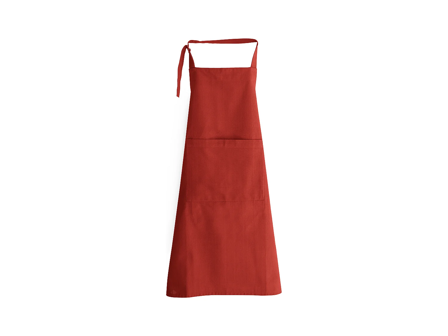 Tablier de cuisine collection YUCO coton 70x90cm rouge tomette