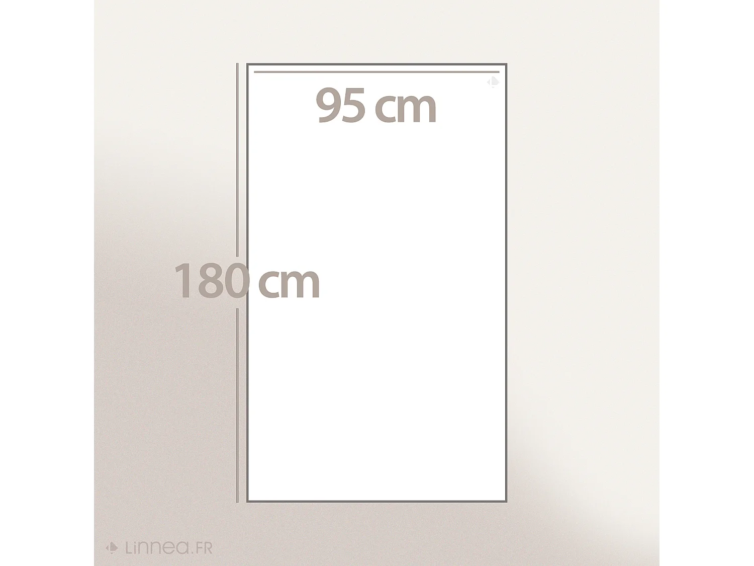 Drap de plage 95x180 cm mousseline de coton collection KEA avec franges blanc neige