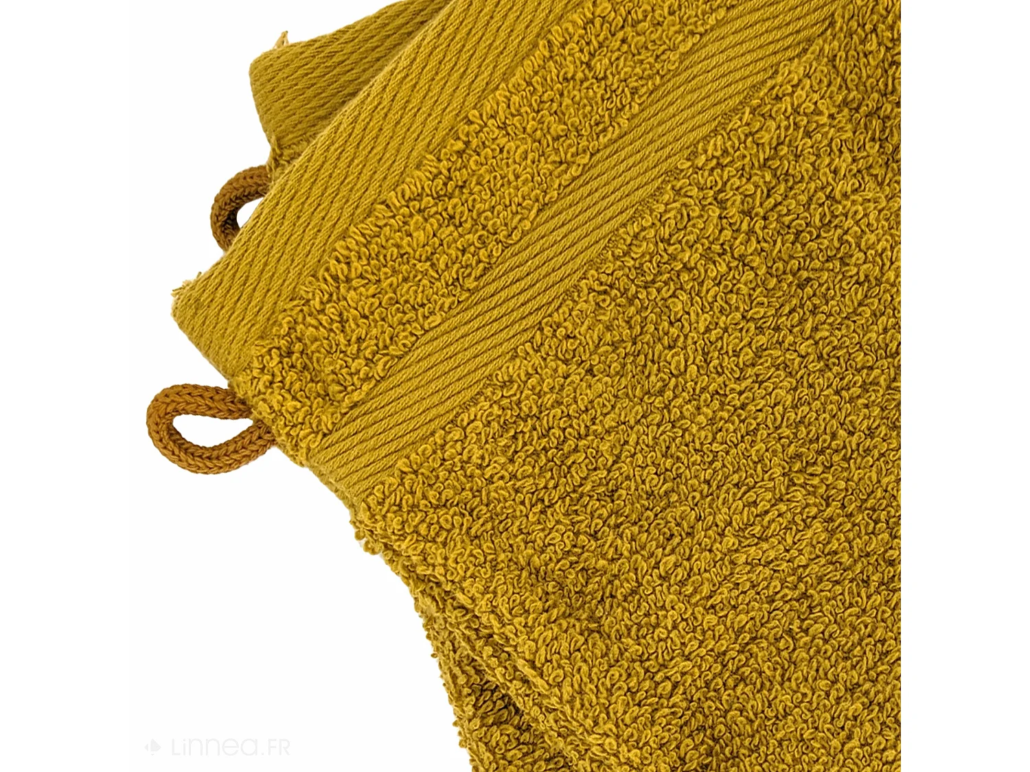 Lot de 2 gants de toilette 16x21 cm EFFICIENCE PURE mimbre