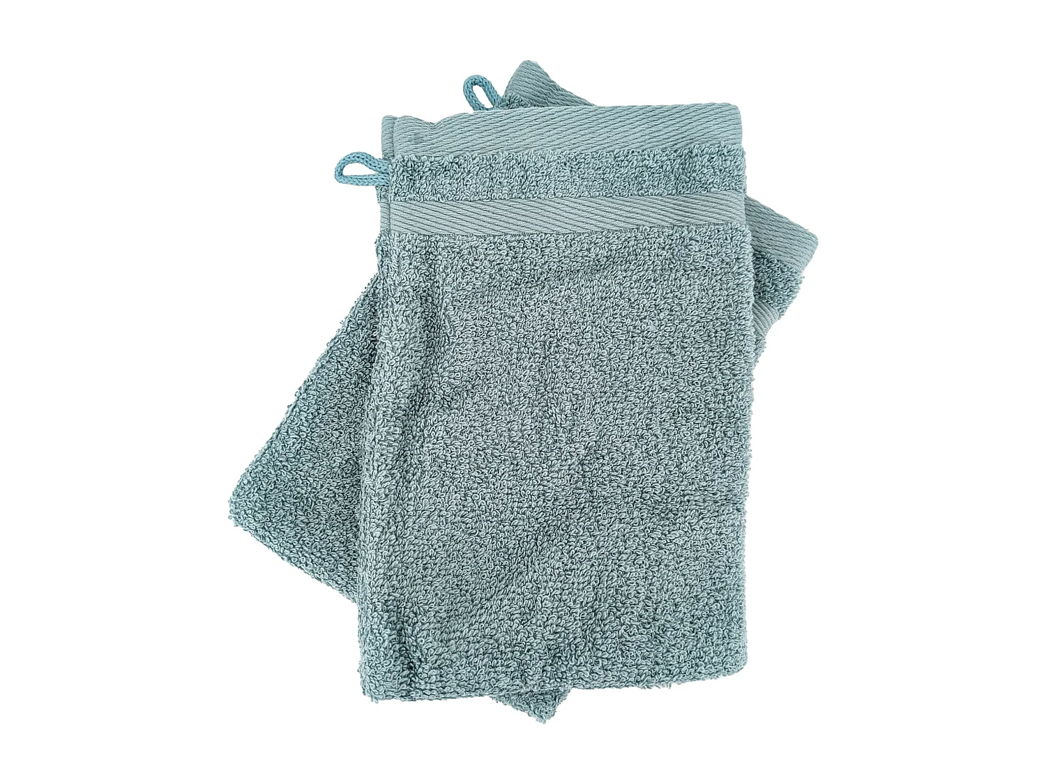 Lot de 2 gants de toilette 16x21 cm EFFICIENCE PURE olympic