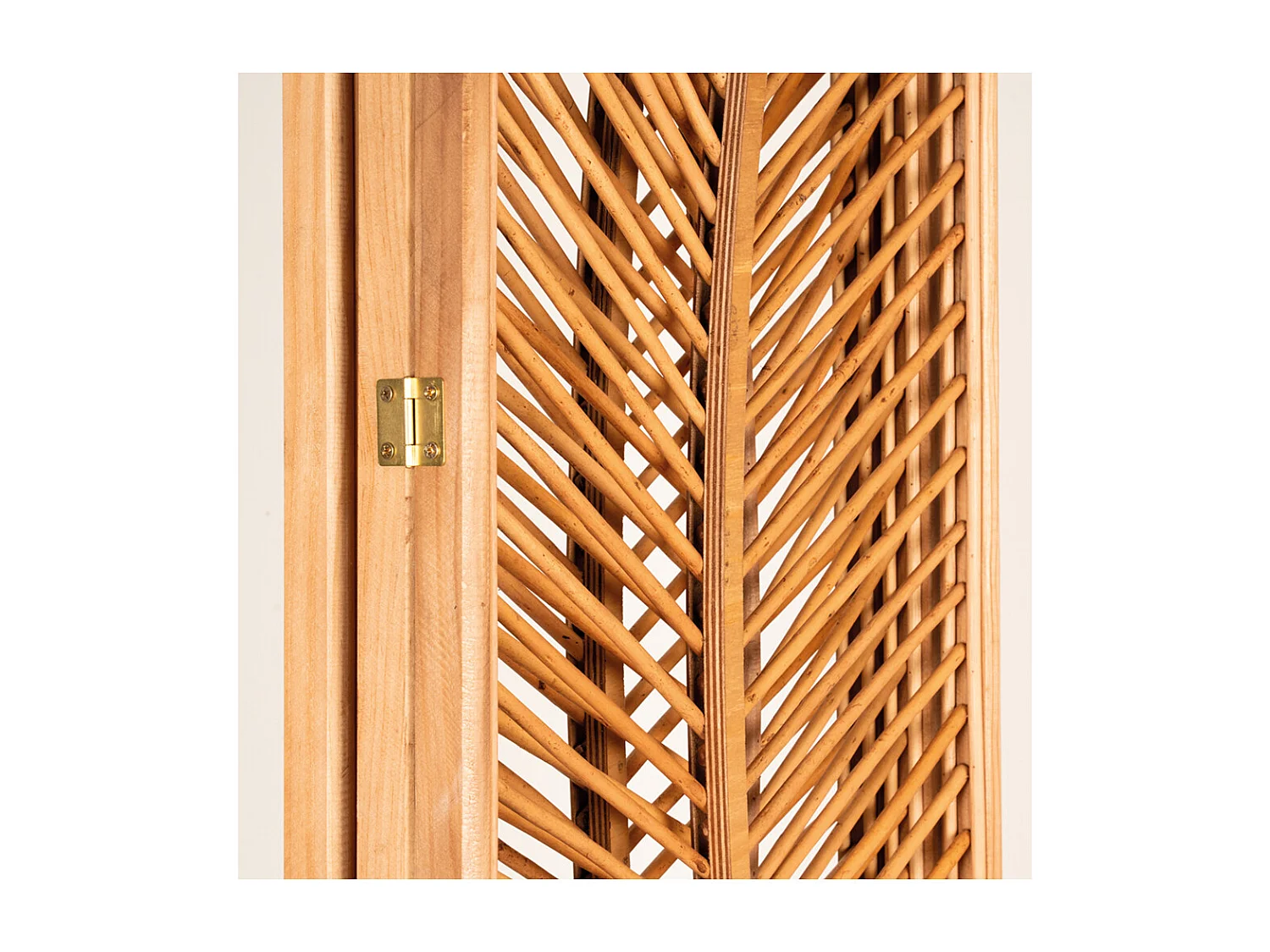 Paravent en bois Feuillage