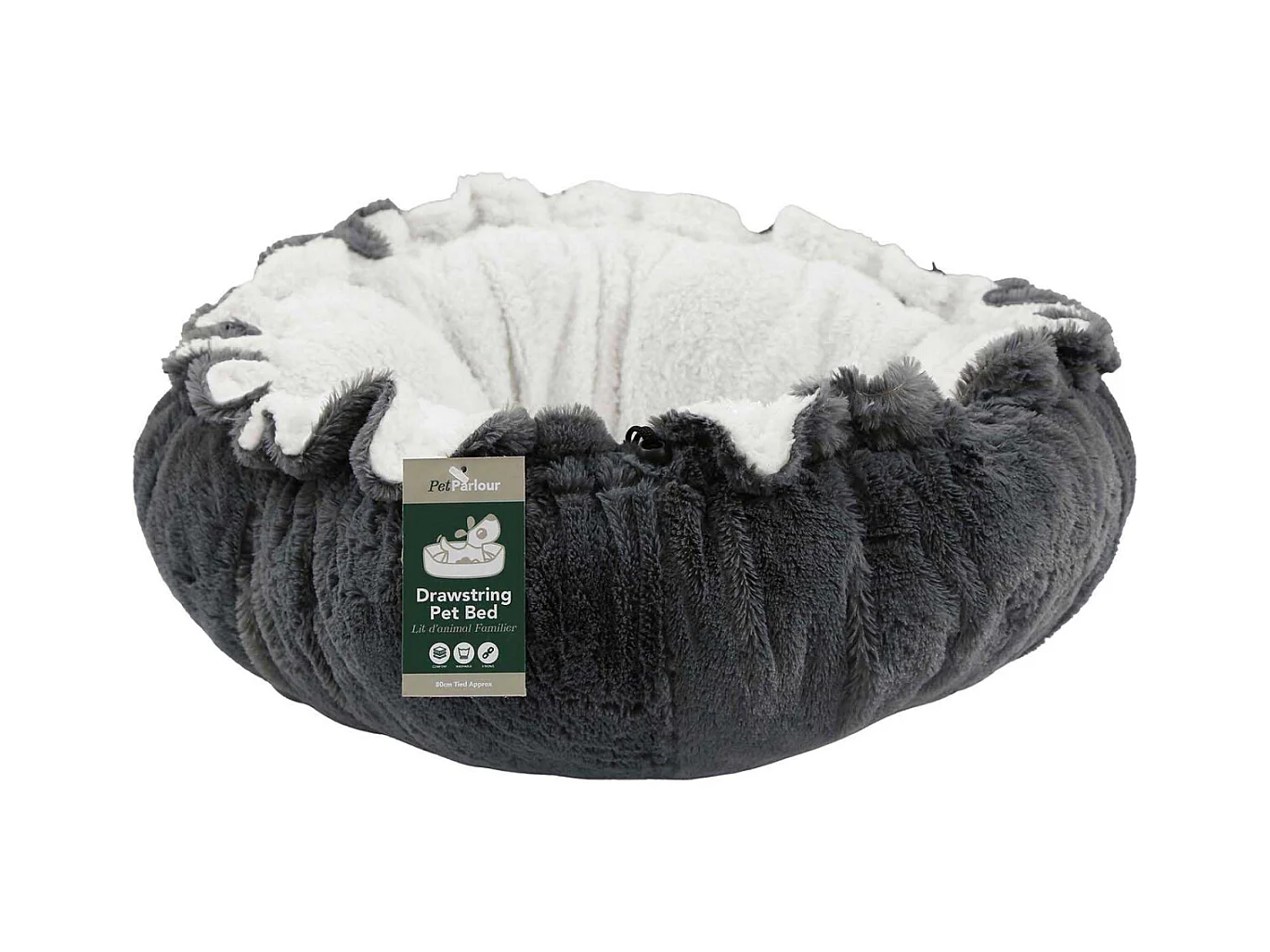 Coussin pour animaux avec lien de serrage 80 x 19 cm