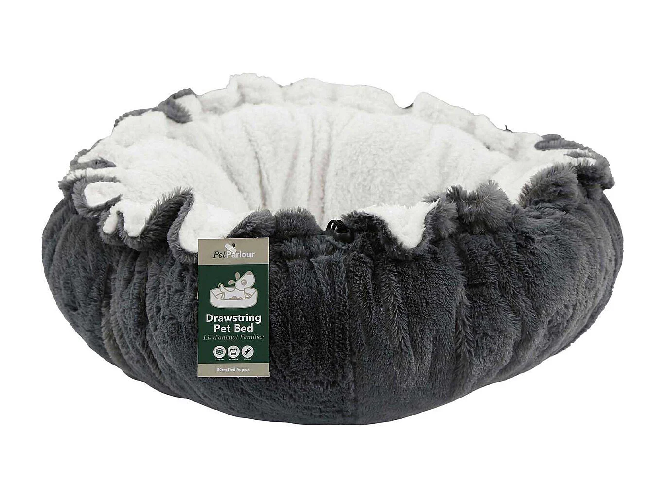 Coussin pour animaux avec lien de serrage 80 x 19 cm