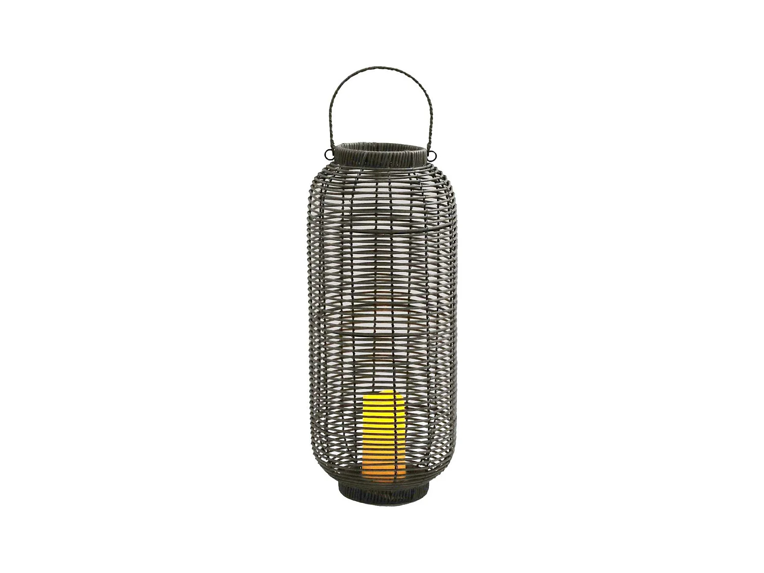 Lanterne avec bougie led Candle 25 x 60 cm (DxH)