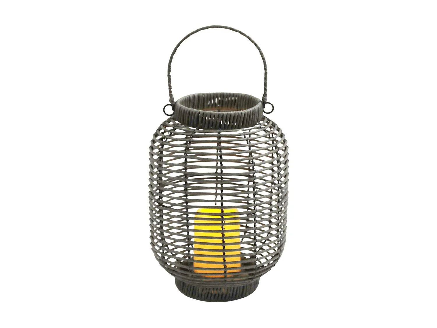 Lanterne avec bougie led Candle 22 x 30 cm (DxH)