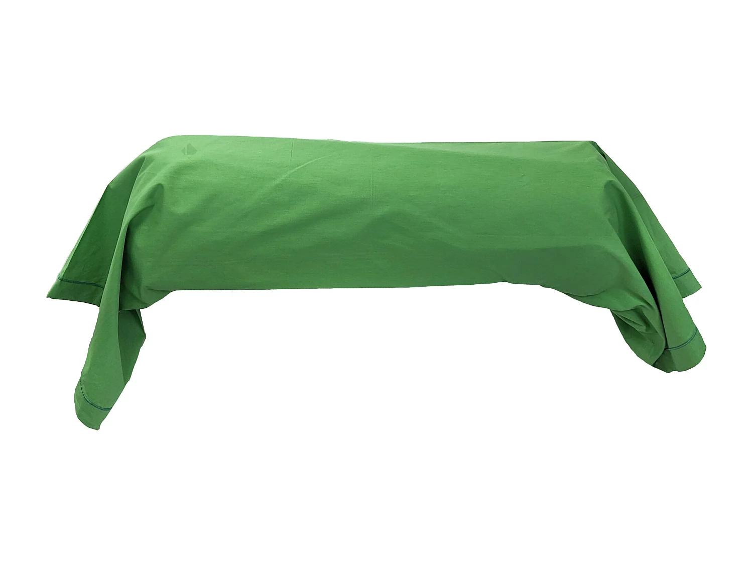 Taie de traversin 140x43 cm en coton ÉVASION Vert fougère