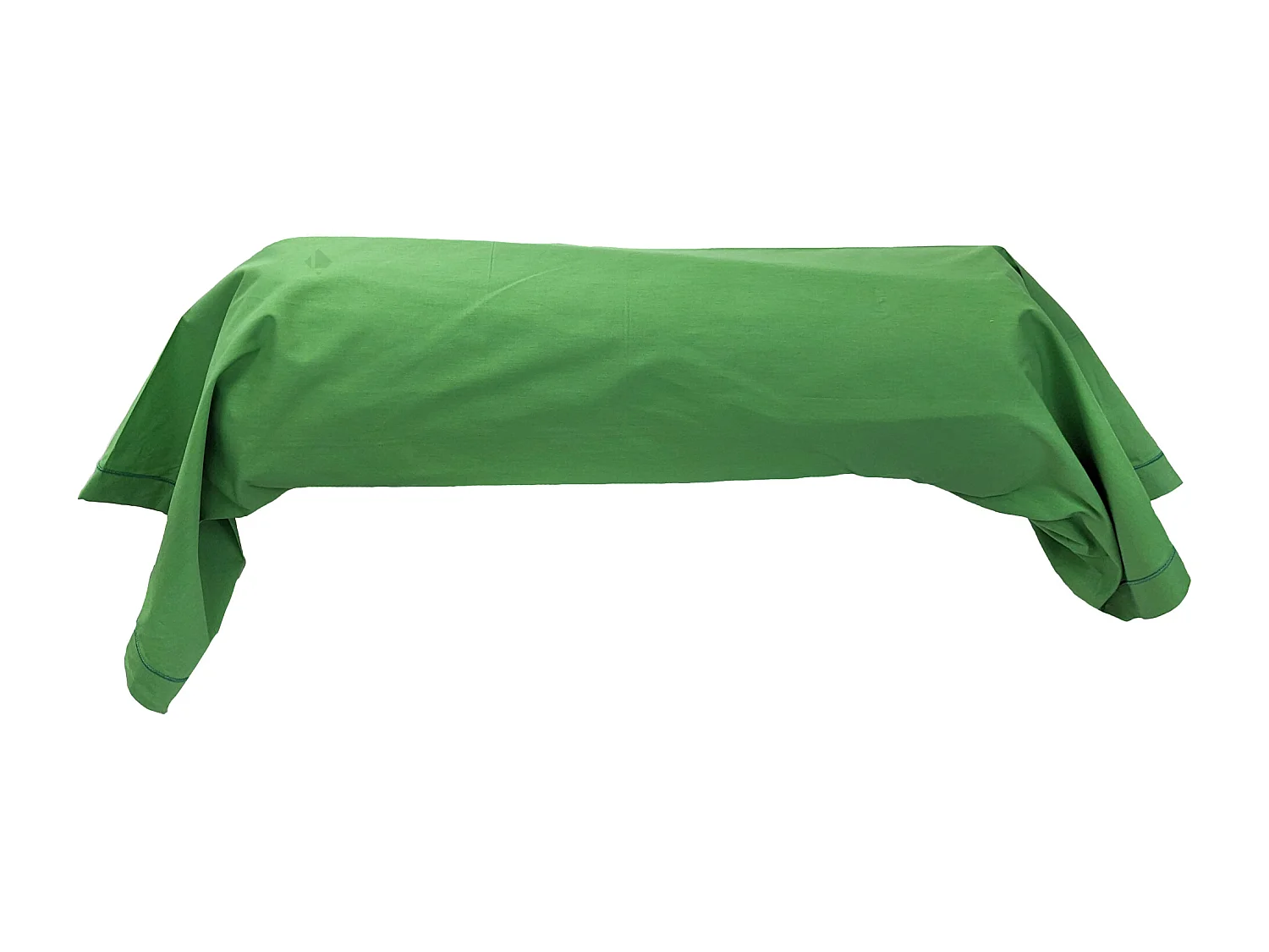 Taie de traversin 240x43 cm en coton ÉVASION Vert fougère