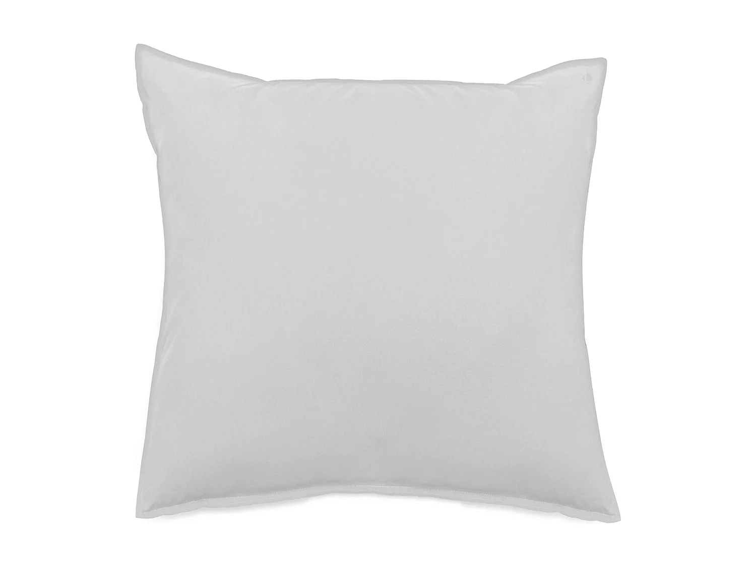 Taie d'oreiller lin et coton 65x65 cm collection OPERA blanc neige