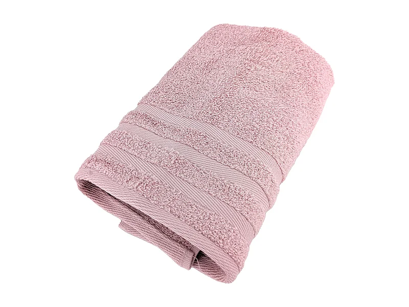 Serviette de toilette 50x100 cm EFFICIENCE PURE rose flamingo