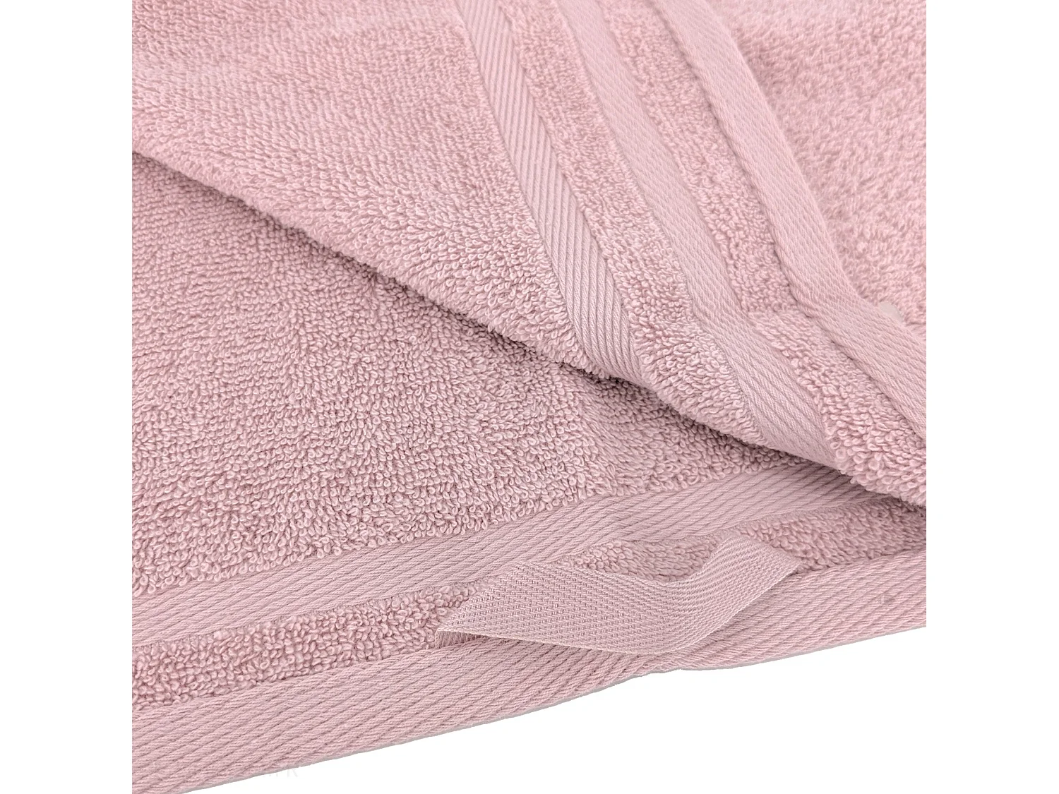Serviette de toilette 50x100 cm EFFICIENCE PURE rose flamingo