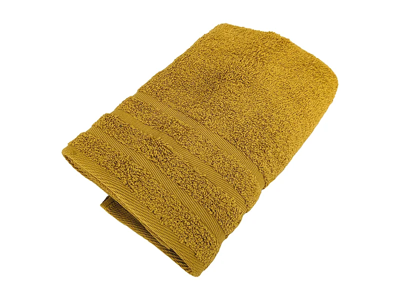 Serviette de toilette 50x100 cm EFFICIENCE PURE jaune Mimbre