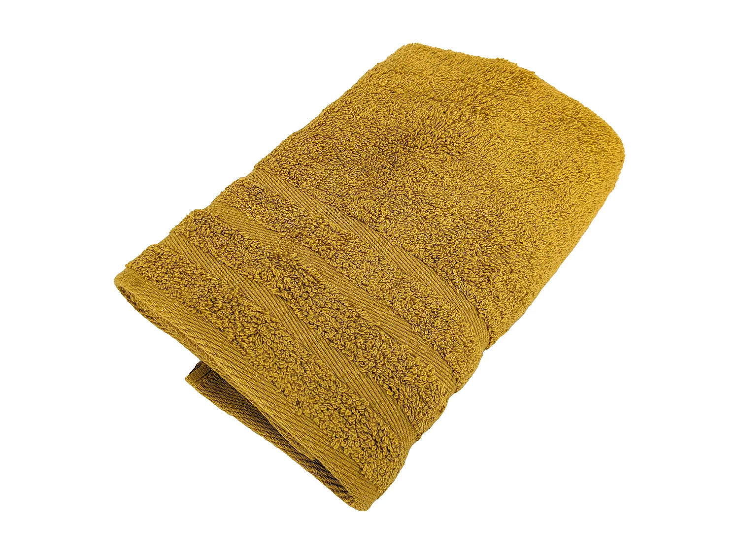 Serviette de toilette 50x100 cm EFFICIENCE PURE jaune Mimbre