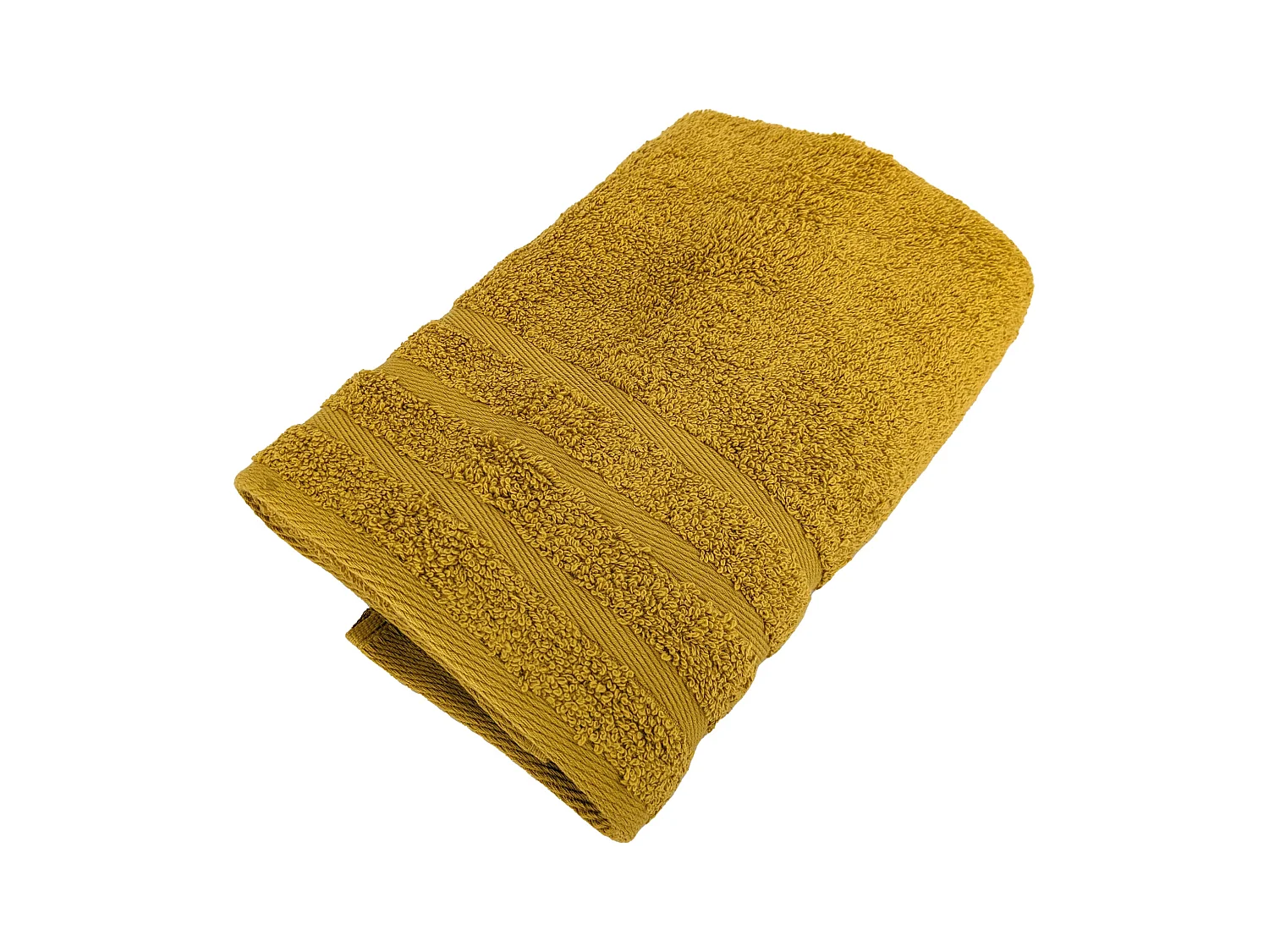 Serviette de toilette 50x100 cm EFFICIENCE PURE jaune Mimbre