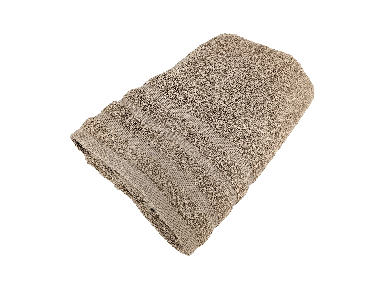 Serviette de toilette 50x100 cm EFFICIENCE PURE marron Roble
