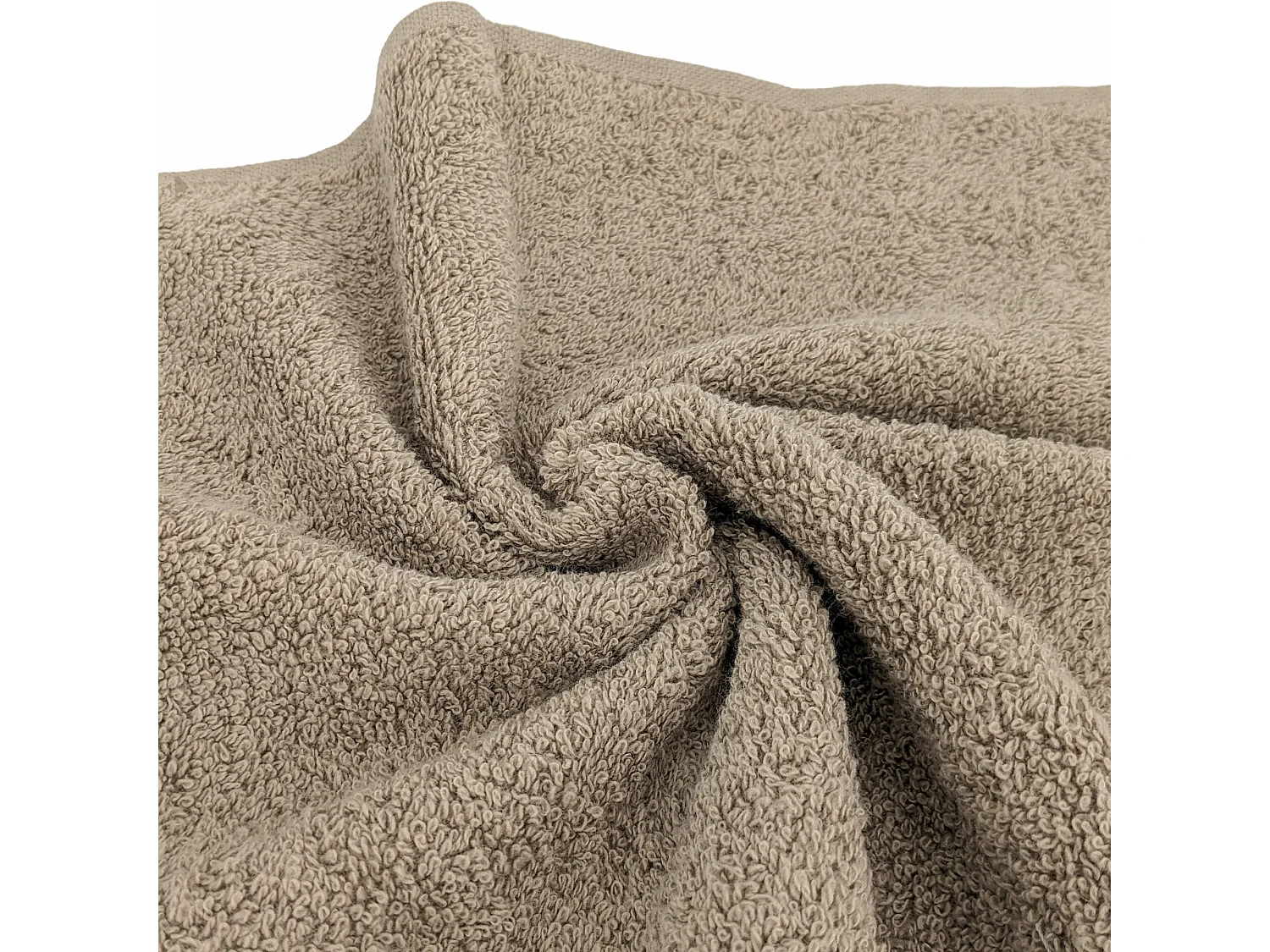 Serviette de toilette 50x100 cm EFFICIENCE PURE marron Roble