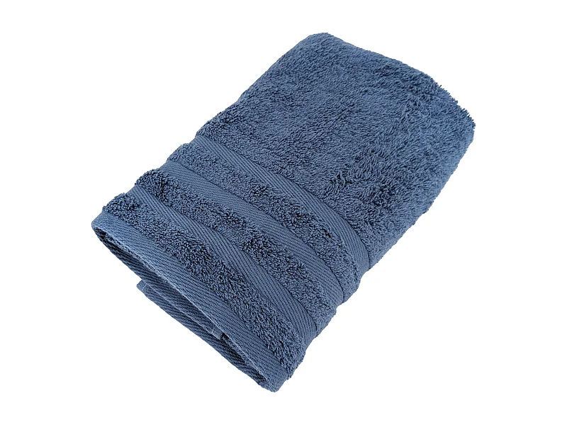 Serviette de toilette 50x100 cm EFFICIENCE PURE bleu Pacific