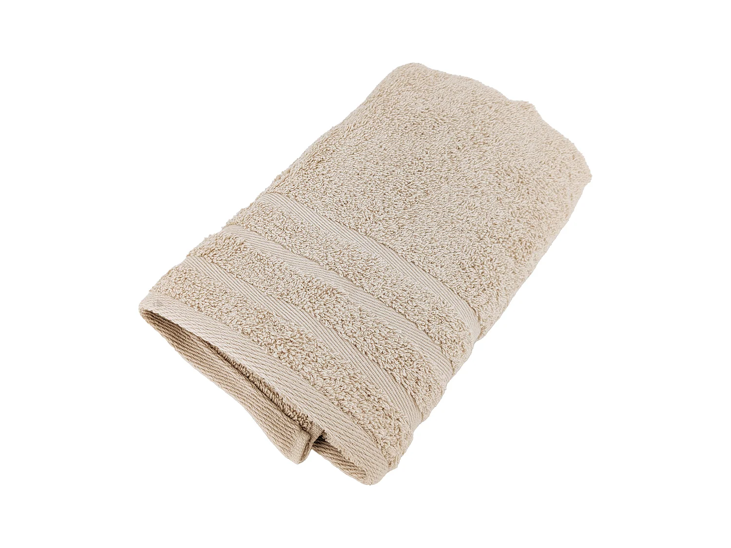 Serviette de toilette 50x100 cm EFFICIENCE PURE marron Marfil