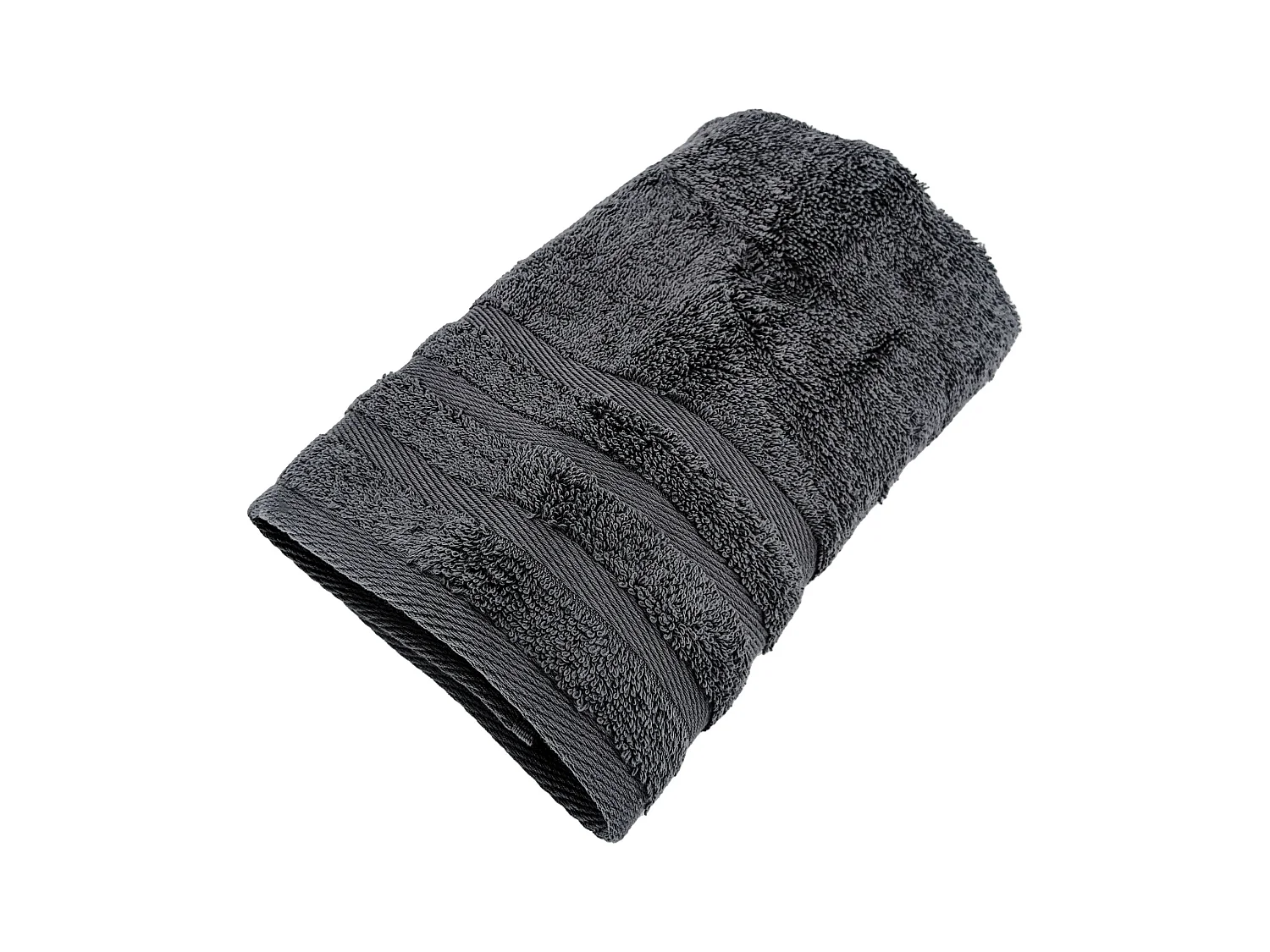 Serviette de toilette 50x100 cm EFFICIENCE PURE noir Iron