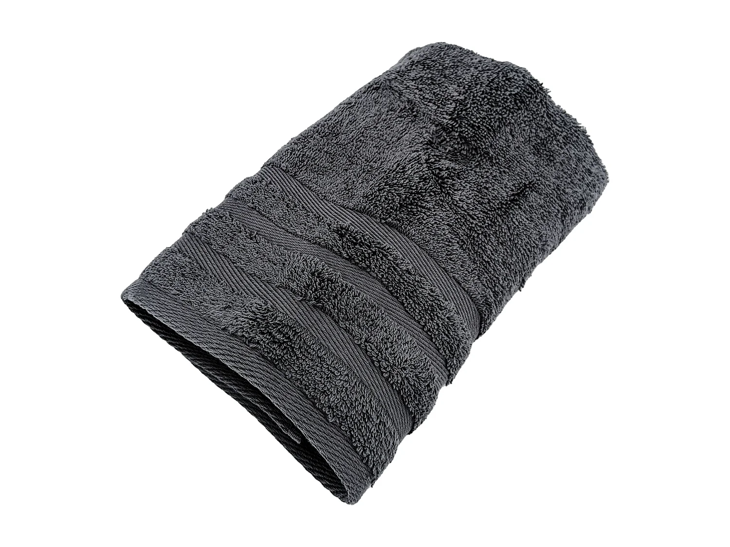 Serviette de toilette 50x100 cm EFFICIENCE PURE noir Iron