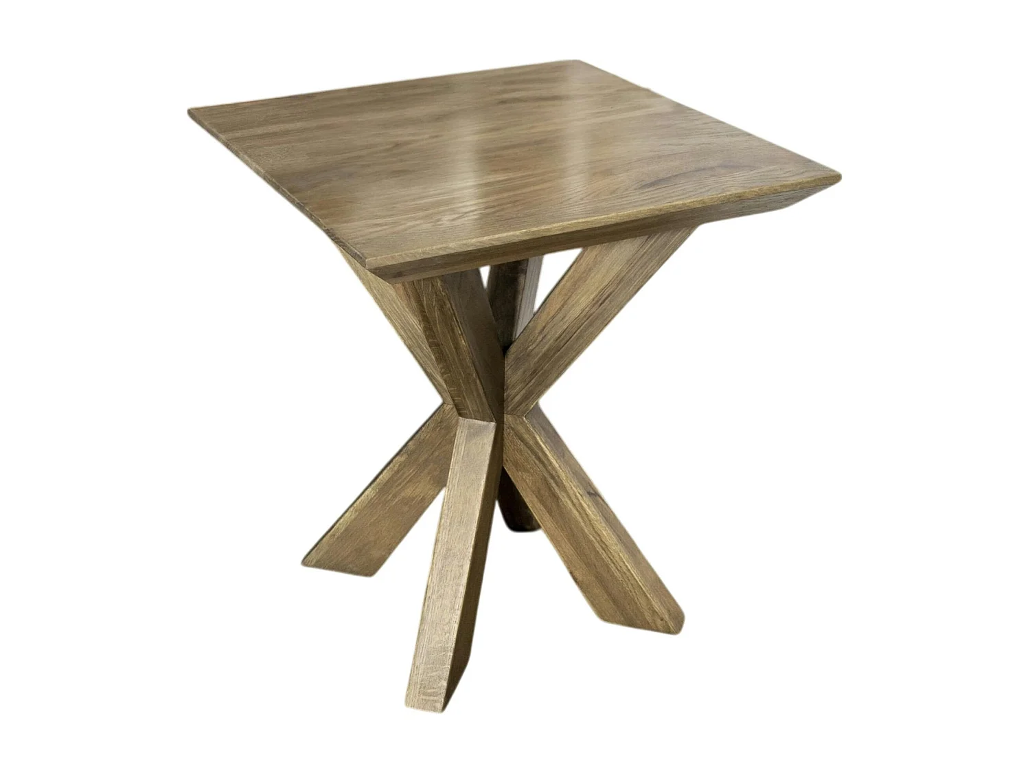 Bout de canapé en bois de chêne MANHATTAN