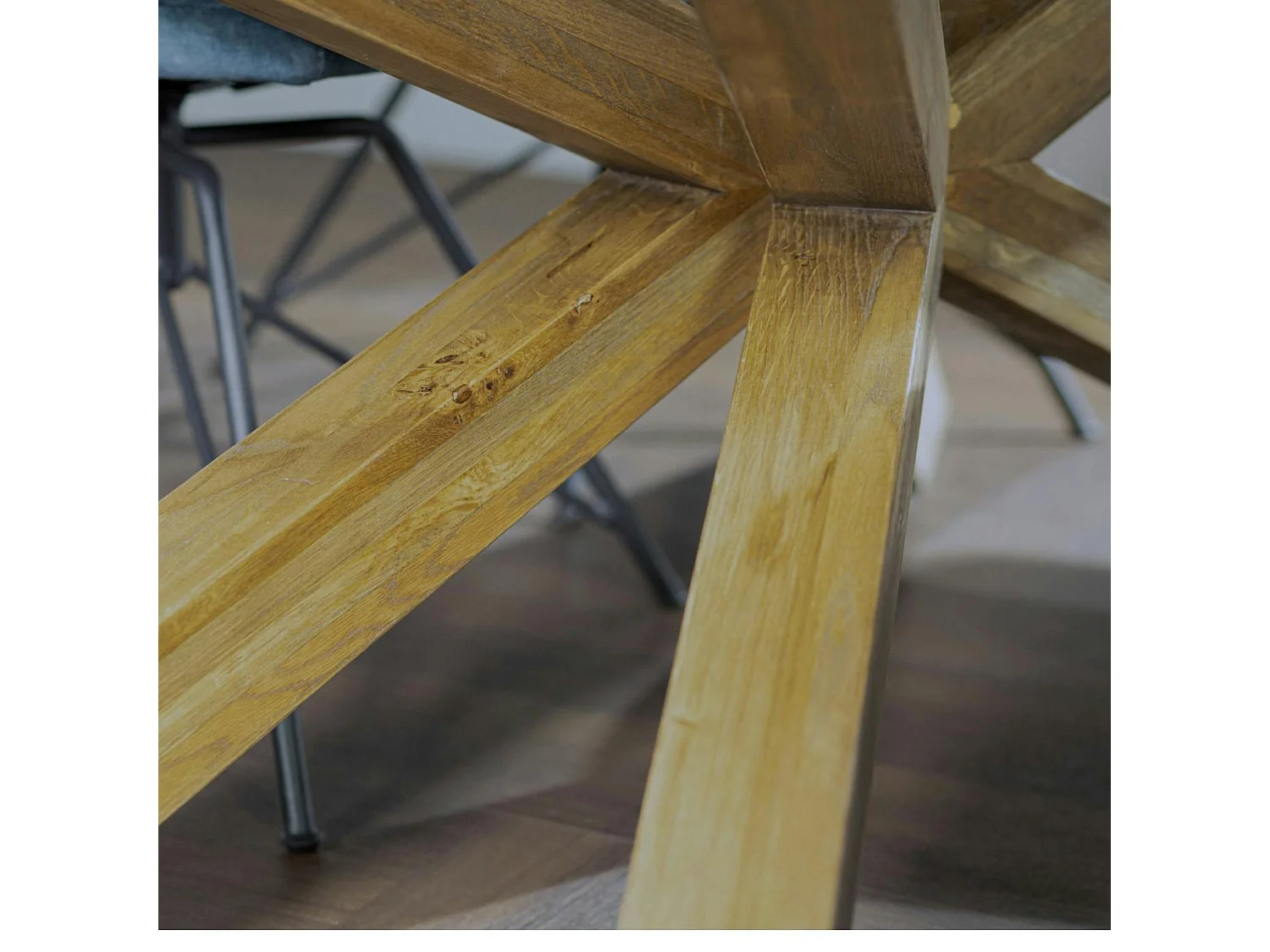 Table mikado en chêne 220 cm MANHATTAN