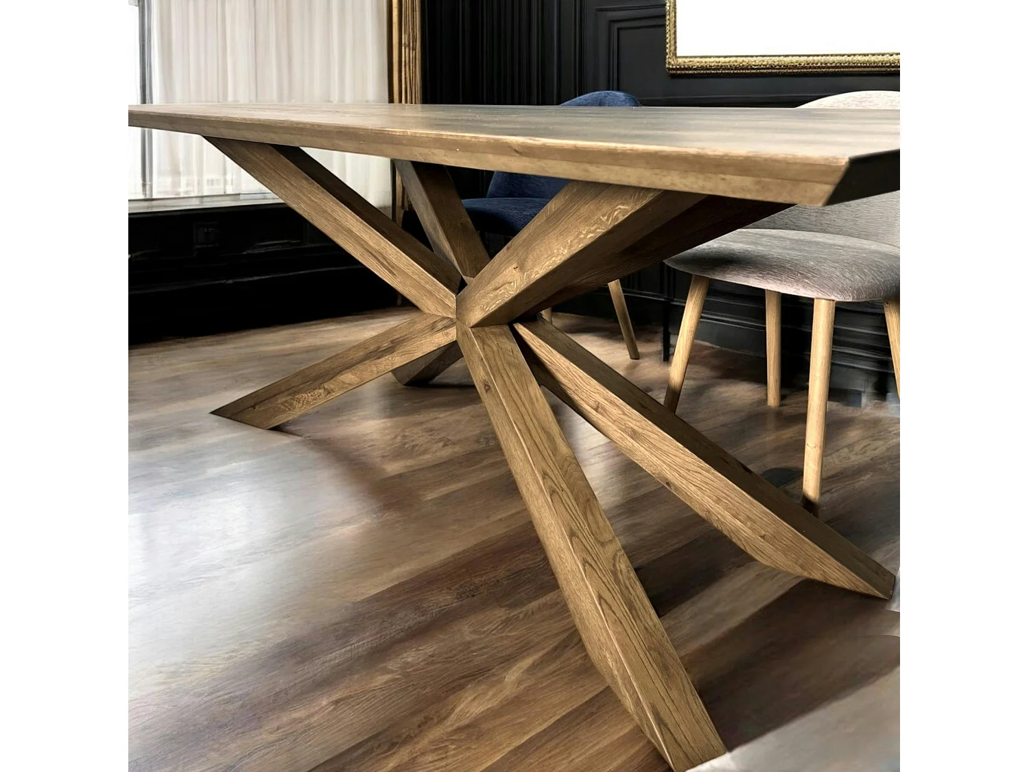 Table mikado en chêne 200 cm MANHATTAN