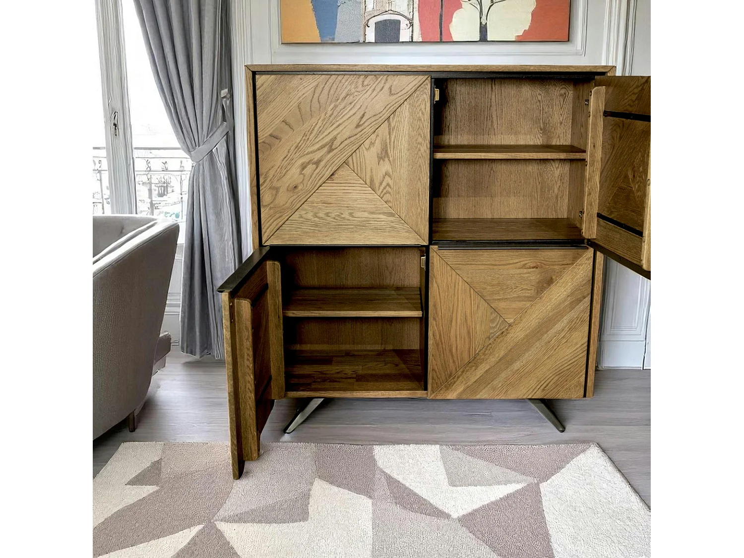 Buffet haut moderne MANHATTAN