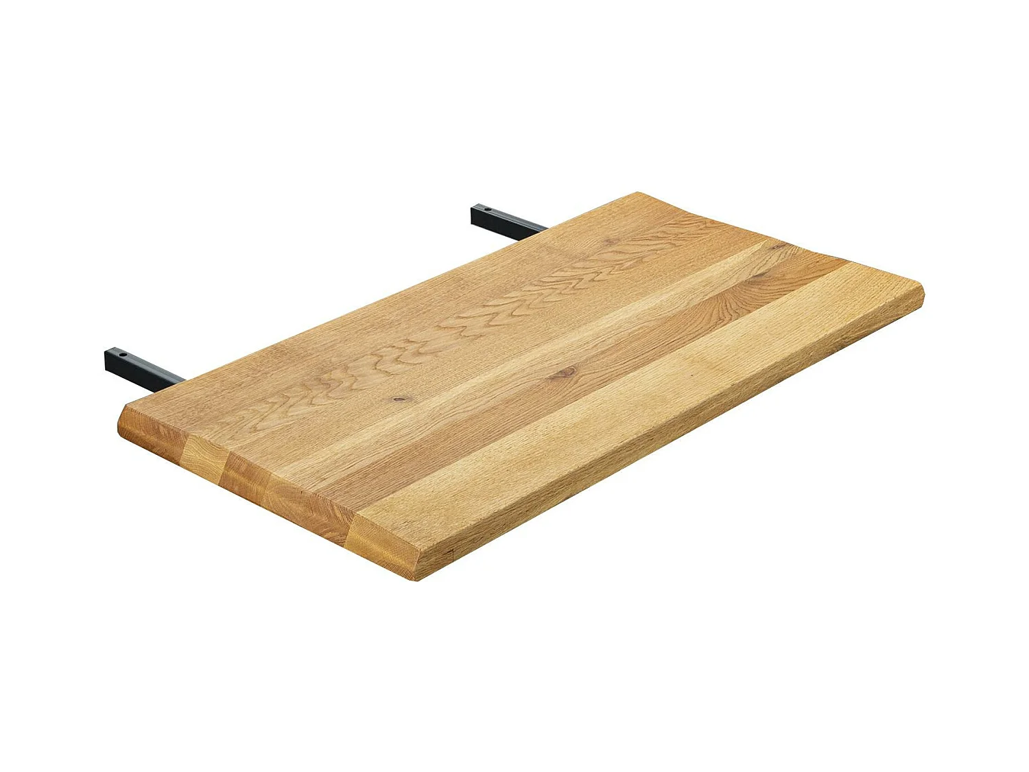 Rallonge pour table bords naturels (180/200/240) chêne huilé ETNA