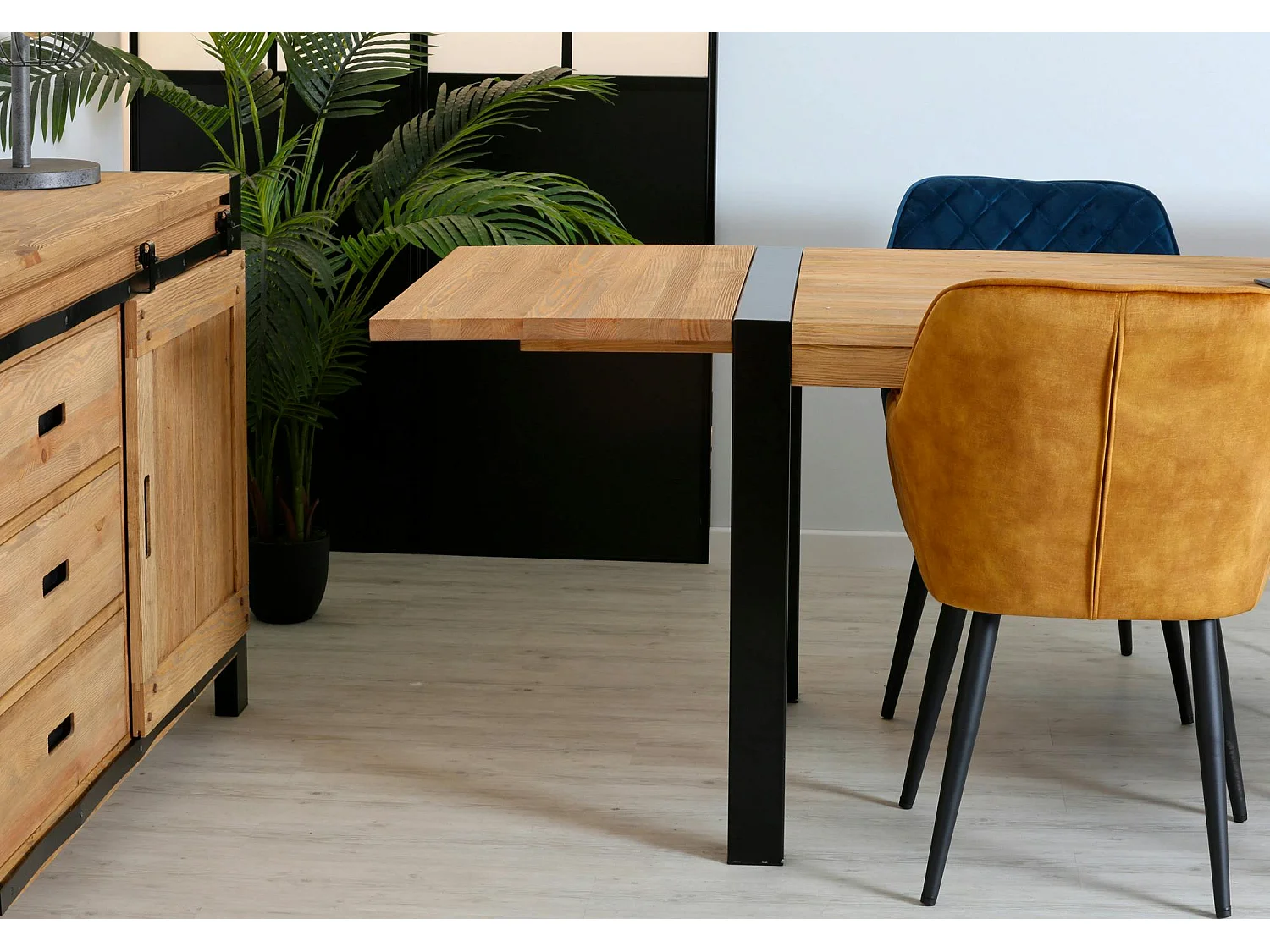 Rallonge table à manger pin 50 cm LOUNDGE