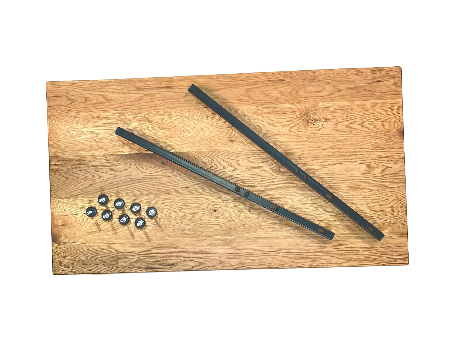 Rallonge pour table bords droits (180/200/240) chêne huilé ETNA