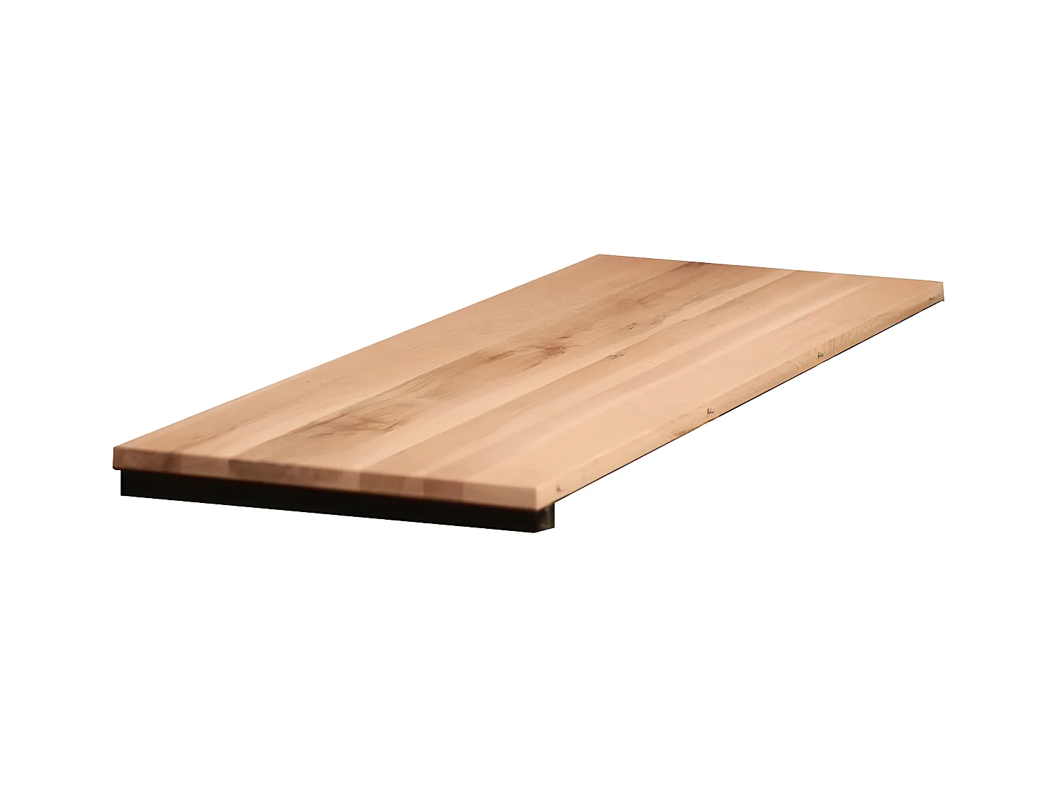Rallonge pour table ronde et carrée extensible en chêne blanc 130 cm PALERME (40 cm)
