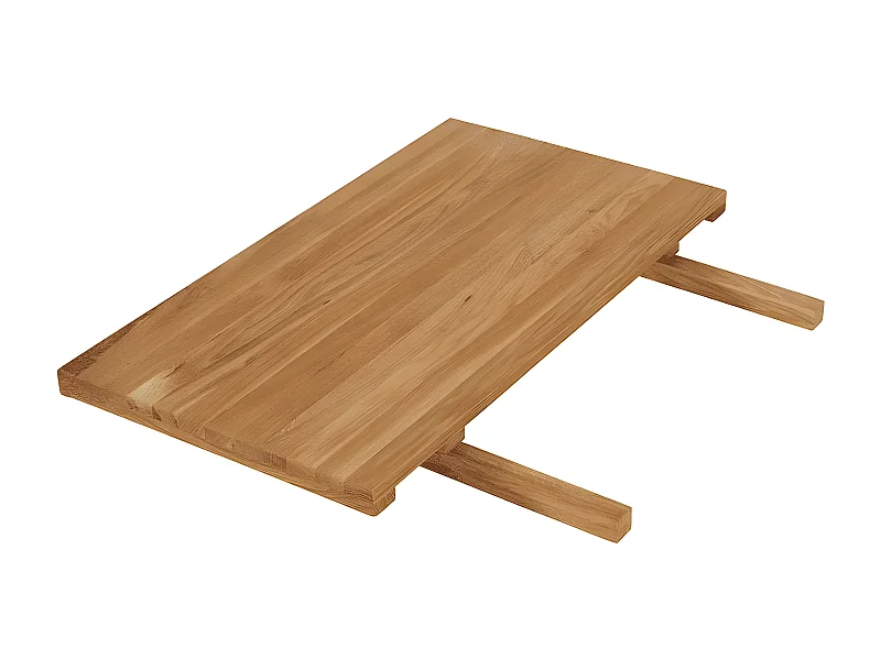 Rallonge en bois de chêne huilé 50 cm FAIRLIE