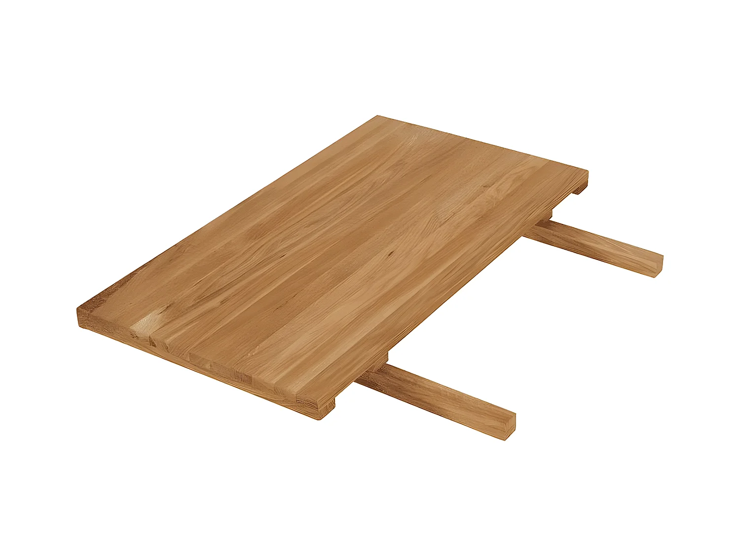 Rallonge en bois de chêne huilé 50 cm FAIRLIE